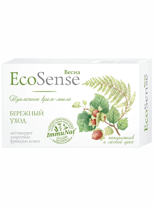 Ecosense bahor pardoz kremi-sovuni, 90 g