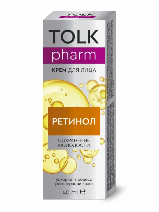 Крем косметический для лица Tolk Pharm, 40 мл