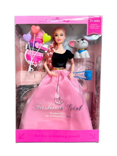 Кукла Fashion Girl с аксессуарами в комплекте — MTUNI-TOY32-РОЗОВ