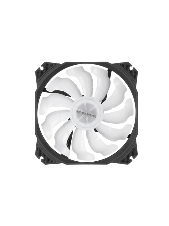 Korpusli ventilyator 2E Gaming AIR COOL ACF120PW-RGB, 120 mm, 2510-4PIN, oq parraklar