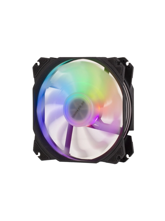 Korpusli ventilyator 2E Gaming AIR COOL ACF120PW-RGB, 120 mm, 2510-4PIN, oq parraklar