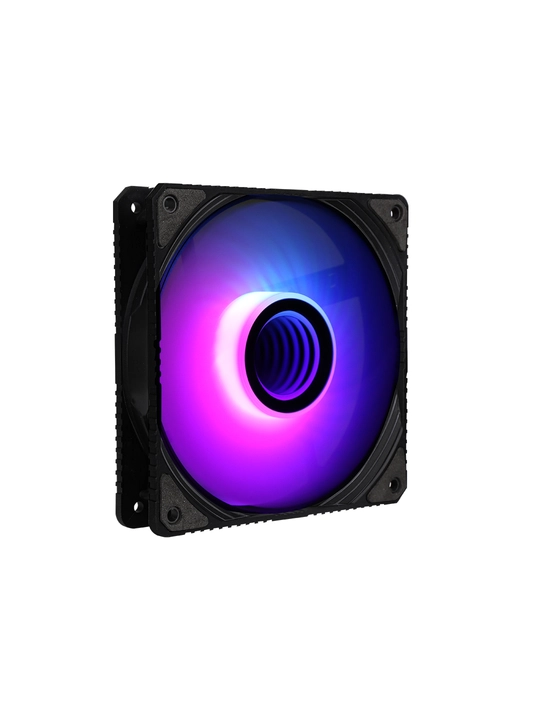 2E Gaming Air Cool Infinity korpus ventilyatori ACF120IW-ARGB, 120 mm, 1200 rpm, 3 pin