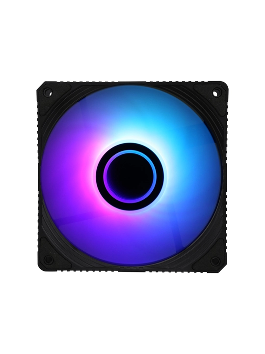2E Gaming Air Cool Infinity korpus ventilyatori ACF120IW-ARGB, 120 mm, 1200 rpm, 3 pin