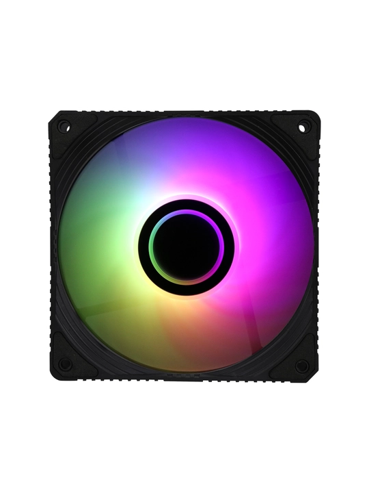 2E Gaming Air Cool Infinity korpus ventilyatori ACF120IW-ARGB, 120 mm, 1200 rpm, 3 pin