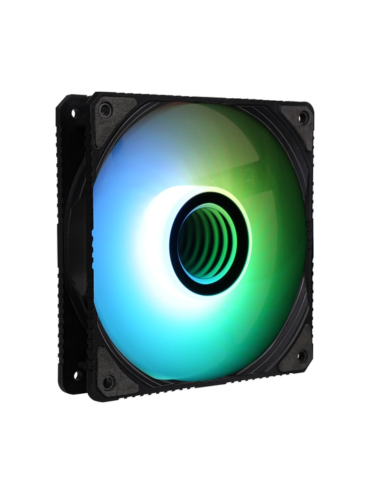 2E Gaming Air Cool Infinity korpus ventilyatori ACF120IW-ARGB, 120 mm, 1200 rpm, 3 pin