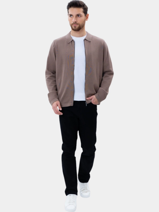 TERRA PRO erkaklar kardigani, qisqa AW24CR2-33-21193