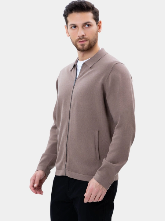TERRA PRO erkaklar kardigani, qisqa AW24CR2-33-21193