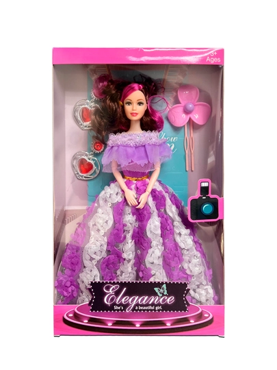 Кукла для девочек Elegance в наборе с аксессуарами — MTUNI-TOY09-АМЕТИС