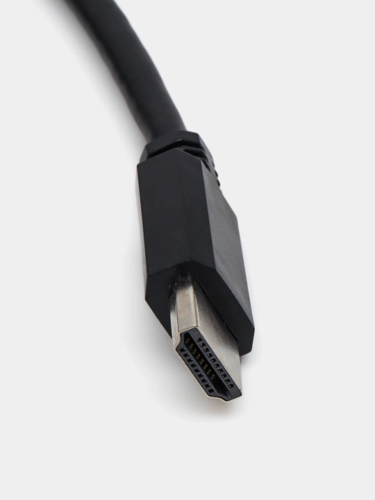 HOCO VGA, HDMI kabeli monitor va kompyuterga, 1-2 metr, televizor uchun adapter otkazgich