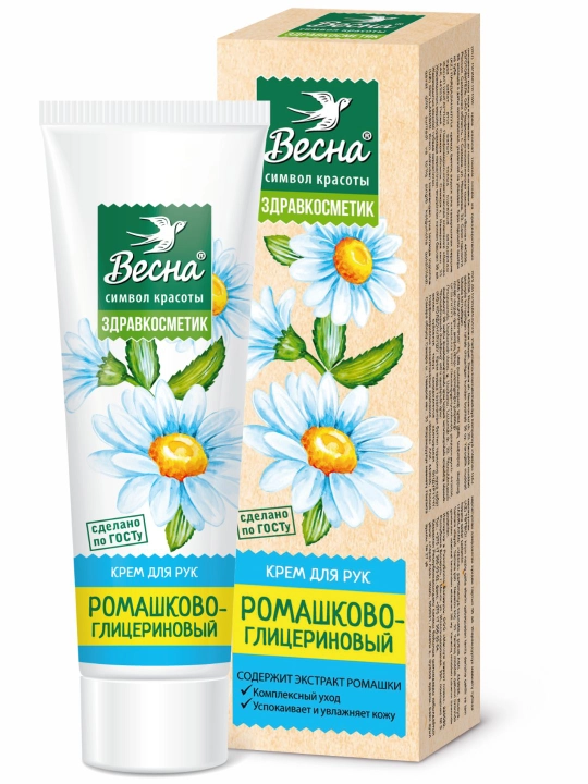 Qo'l uchun krem Vesna Zdravkosmetik