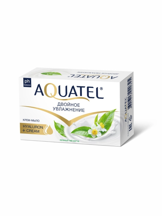 Qattiq krem-sovun Aquatel, 4*75 g, 300 gr - 