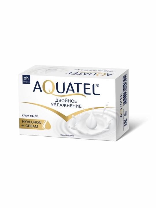 Qattiq krem-sovun Aquatel, 4*75 g, 300 gr - 