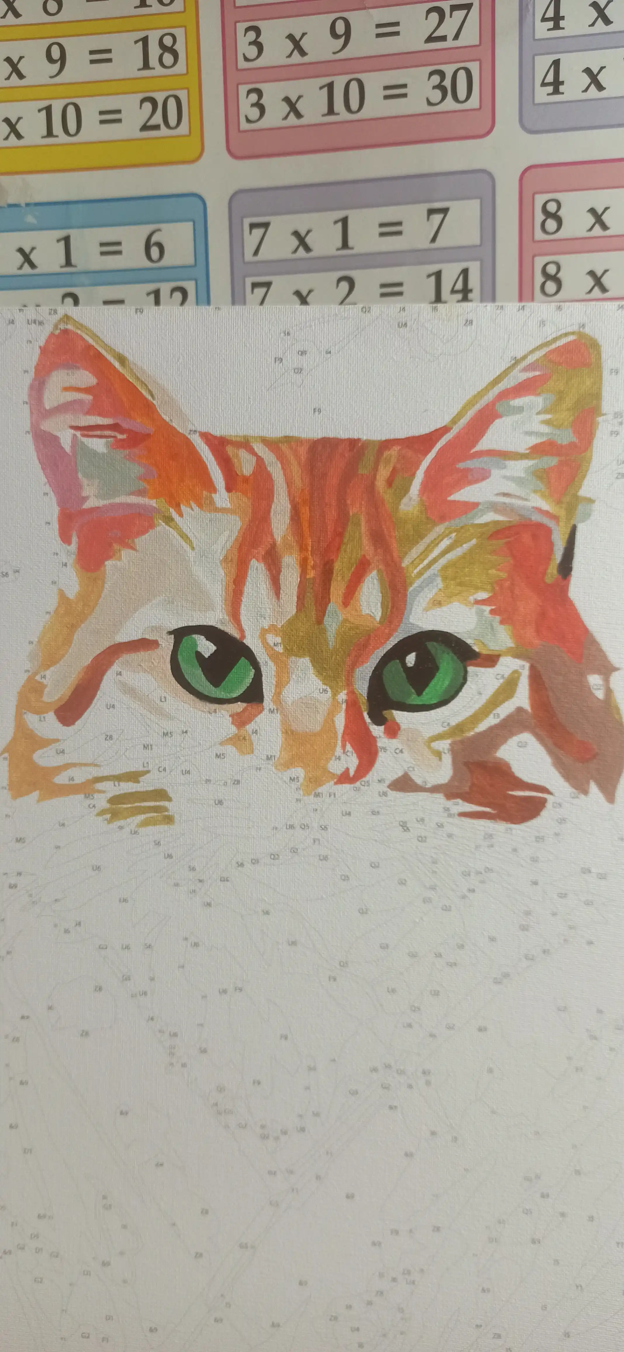 Картина рисование по номерам ARTERY "Котики", раскраска на холсте, 40 * 50 см