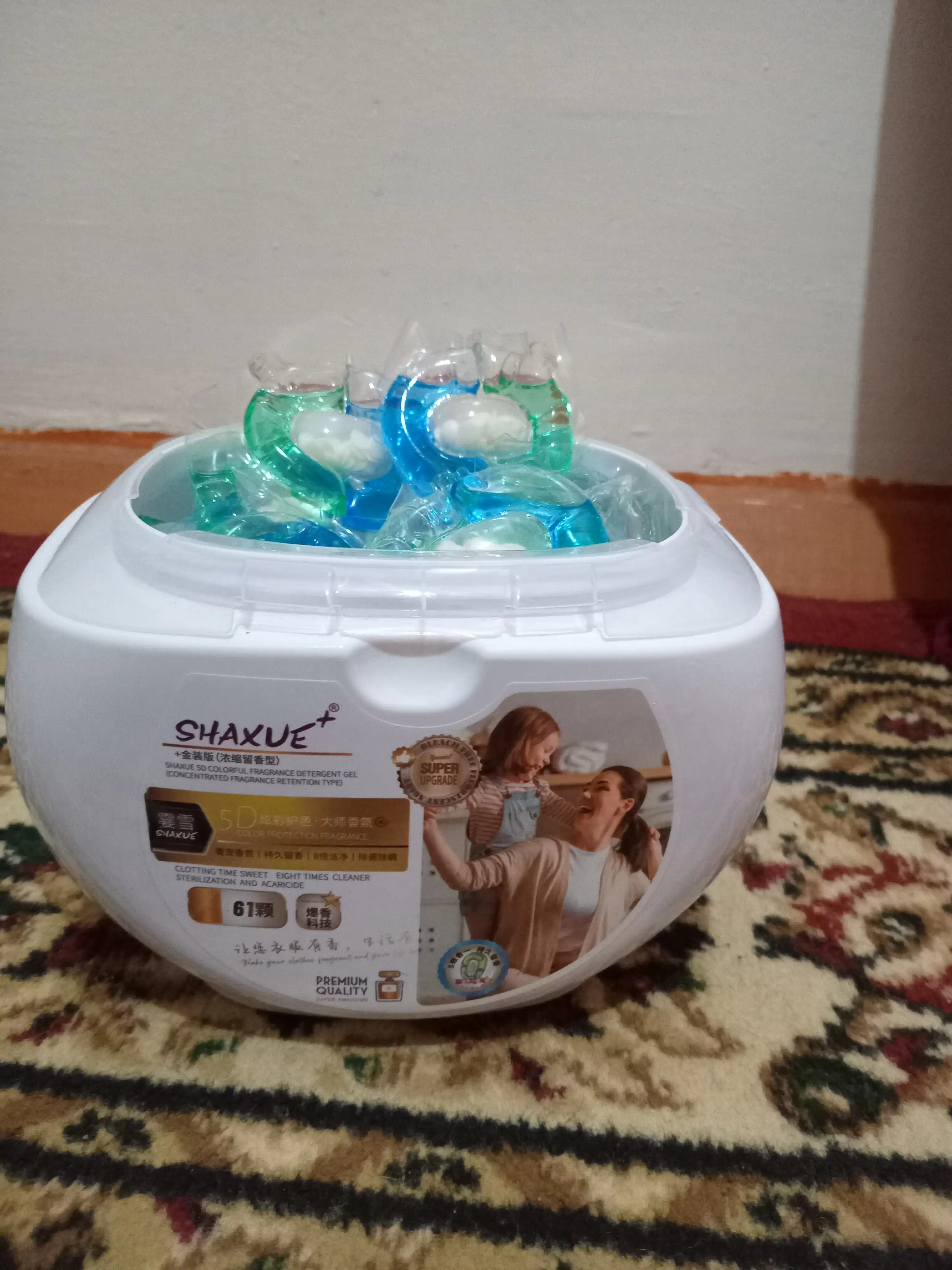 Капсулы для стирки белья Shaxue, 61 шт