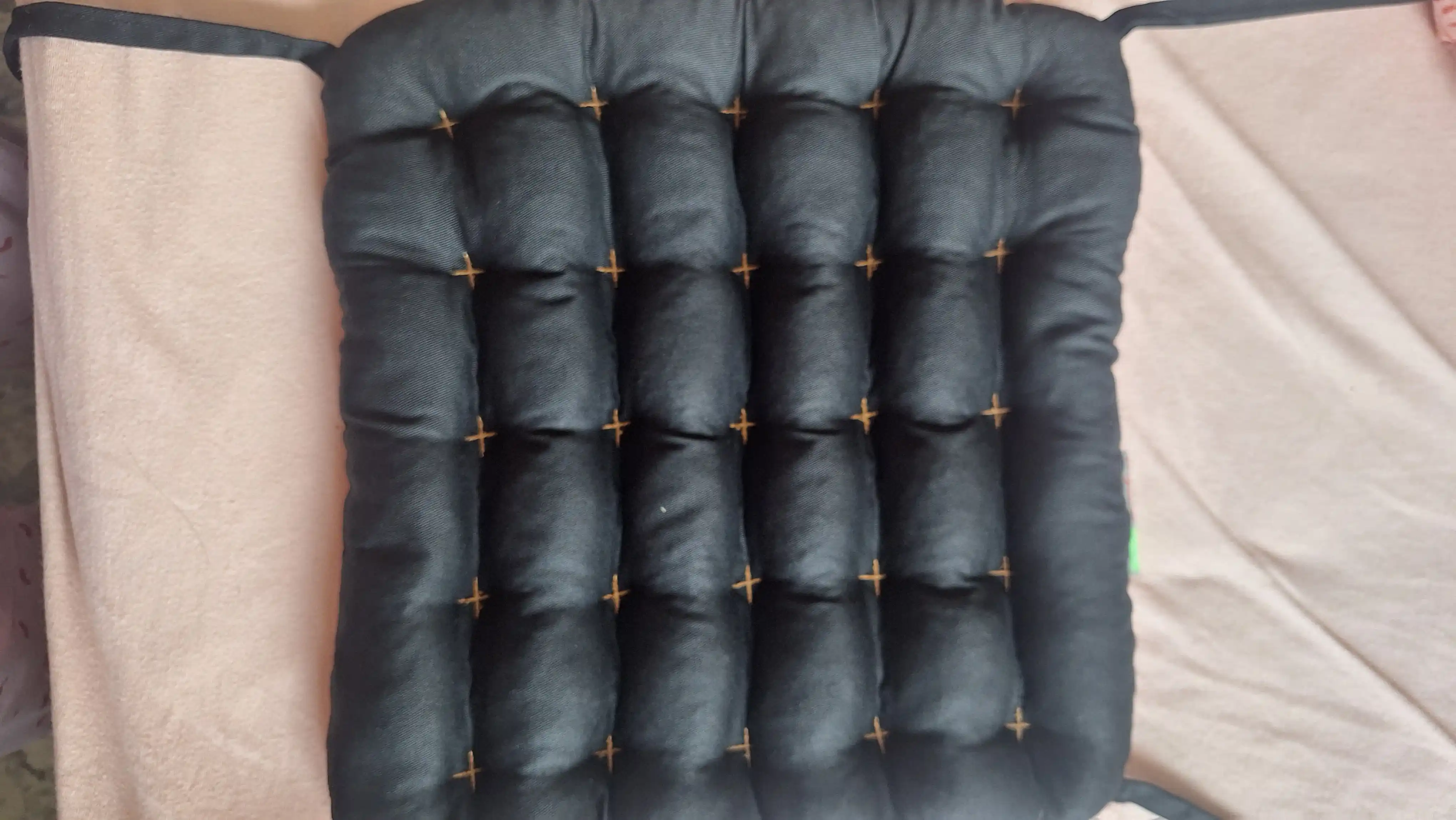 Детская ортопедическая сидушка, из рисовой шелухи, Ecomfort, 30 * 30 см