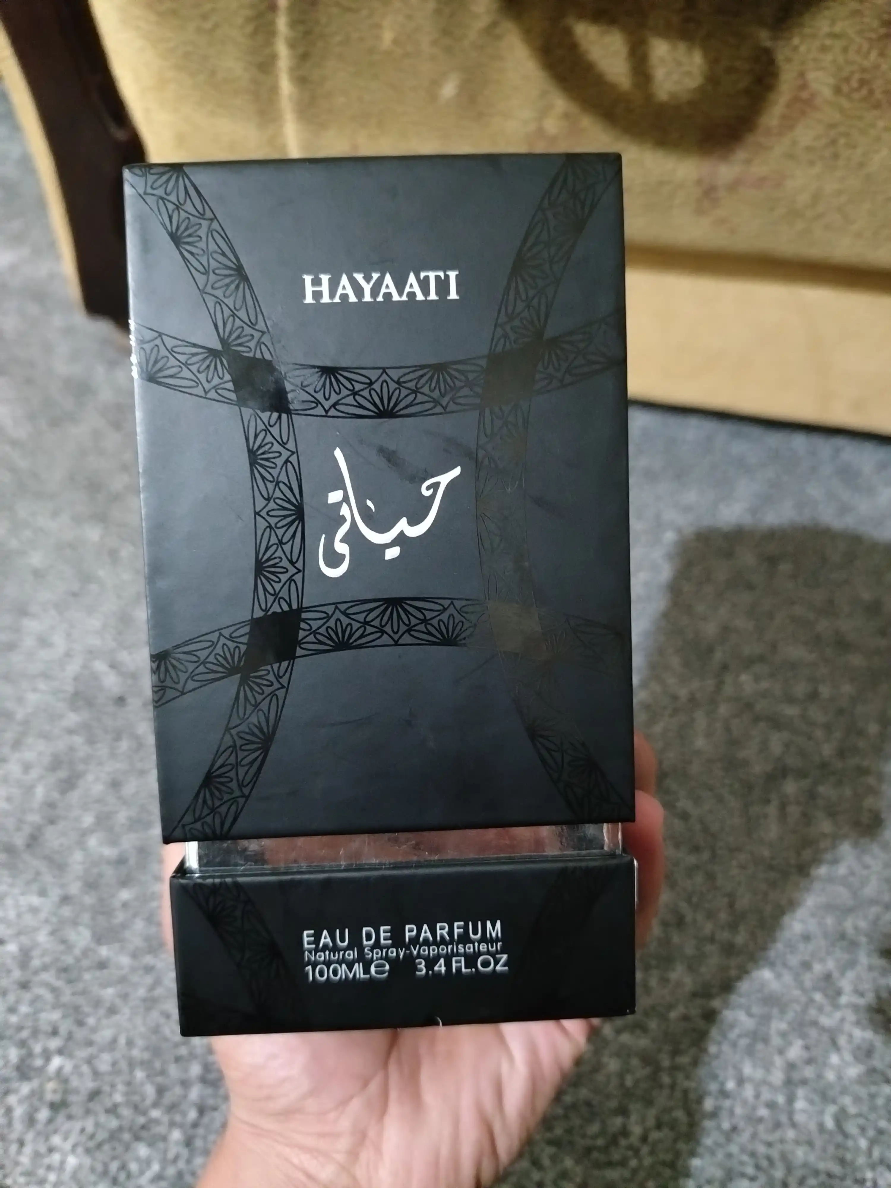 Erkaklar uchun atir Hayati, parfyumlangan suv, 100 ml