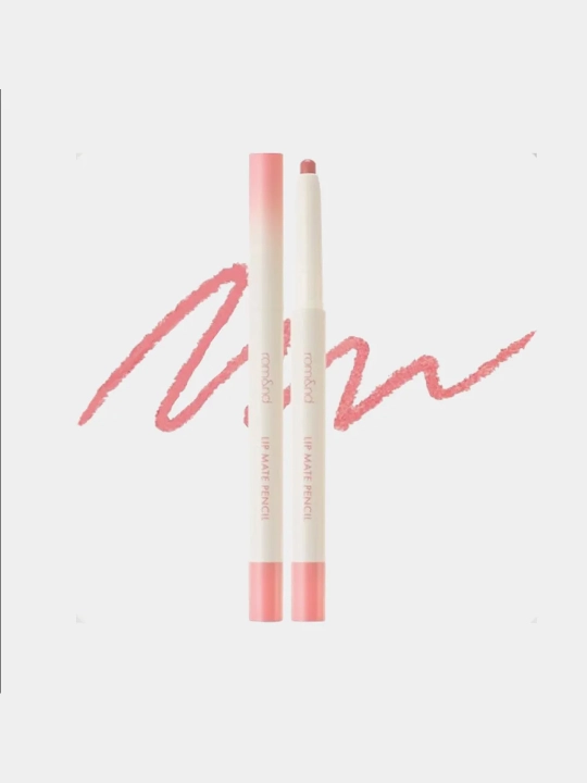 Мягкий матовый карандаш для губ Rom&nd Lip Mate Pencil