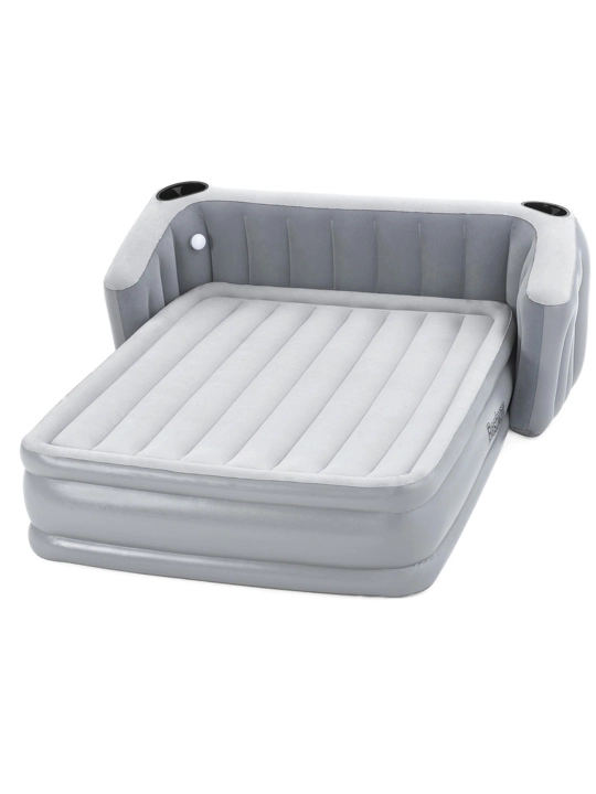 Bestway 67620 havo karavoti, 33x196x80 sm, boshi va o'rnatilgan elektr nasosi bilan