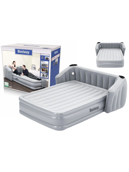 Bestway 67620 havo karavoti, 33x196x80 sm, boshi va o'rnatilgan elektr nasosi bilan
