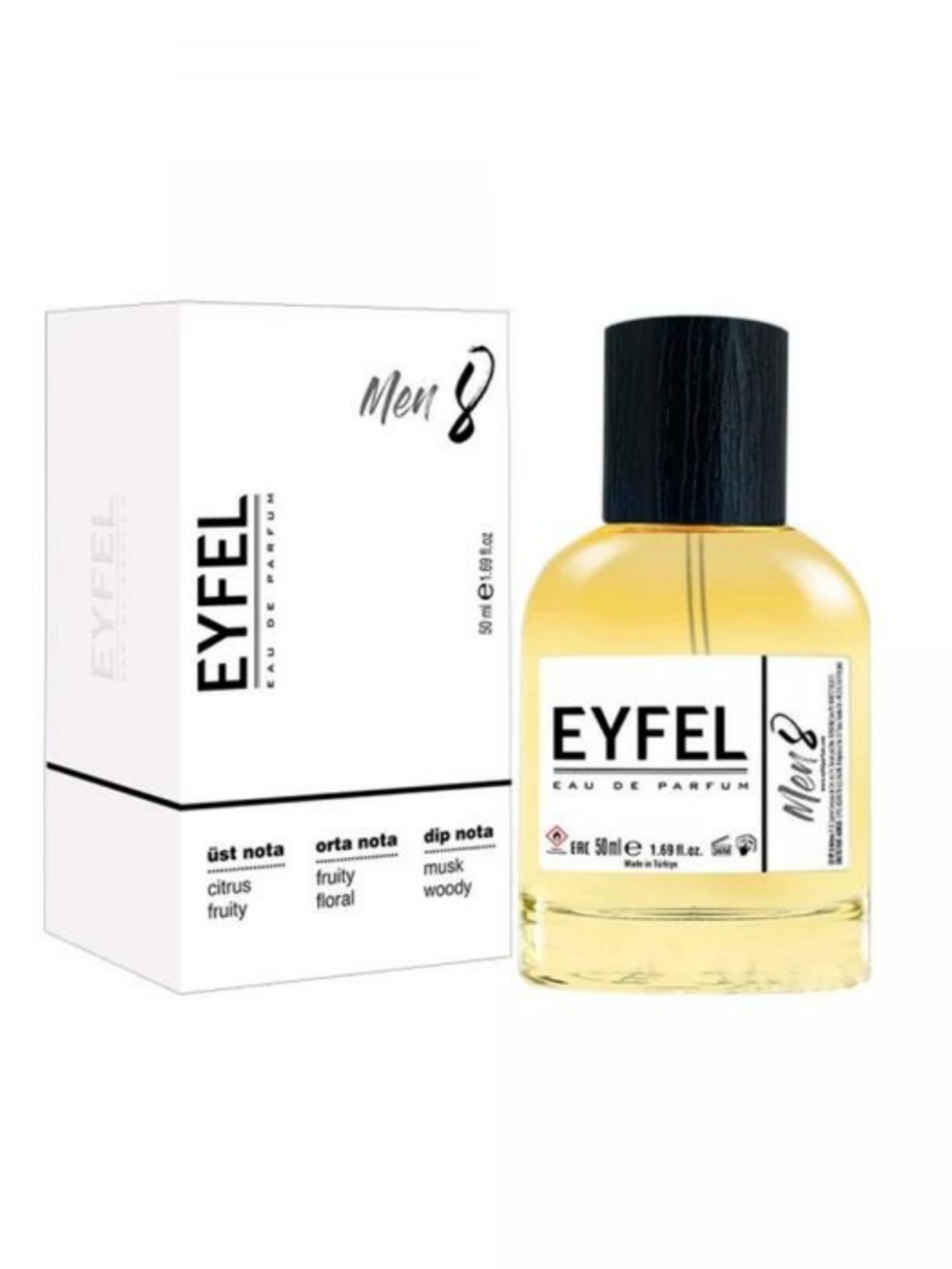 Erkaklar uchun parfumlangan suv "Eyfel"