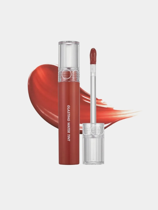 Глянцевый тинт с эффектом стеклянных губ Rom&nd Glasting Water Tint