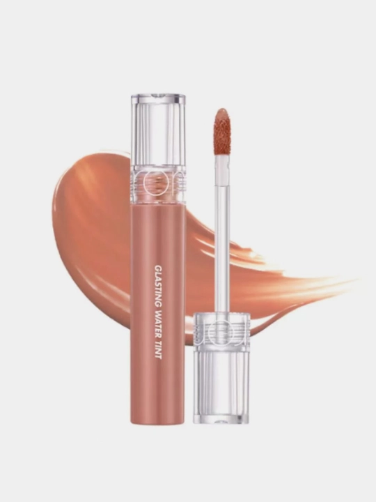Shisha lablar effektiga ega yaltiroq tint Rom&nd Glasting Water Tint