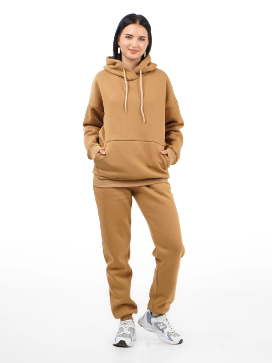 Ayollar Sport kostyumi, oversize, turmagi bilan