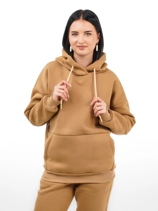 Ayollar Sport kostyumi, oversize, turmagi bilan