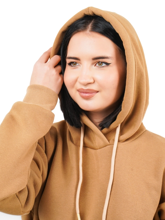 Ayollar Sport kostyumi, oversize, turmagi bilan