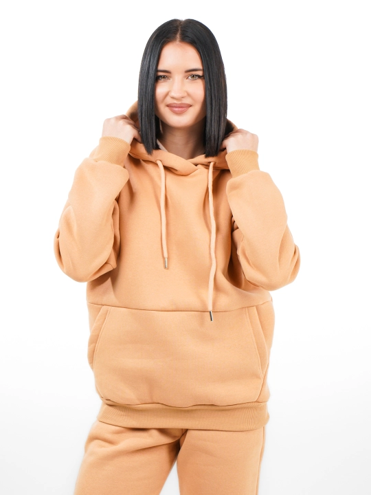 Ayollar Sport kostyumi, oversize, turmagi bilan