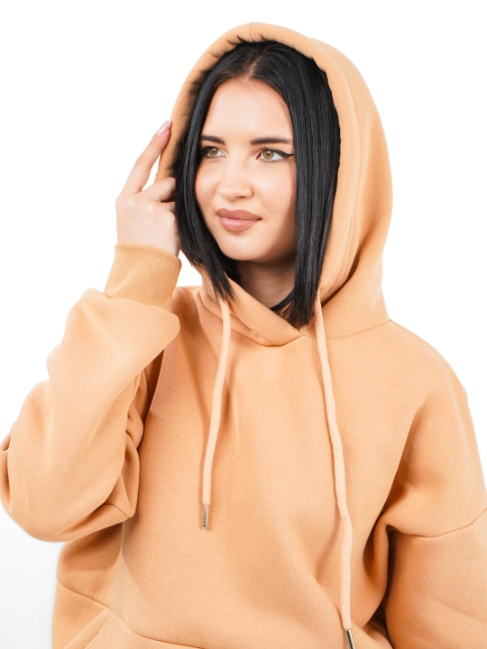 Ayollar Sport kostyumi, oversize, turmagi bilan