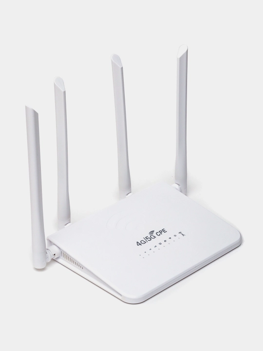 Wi-Fi router CPE, 3G, 4G+, SIM karta bilan ishlidi