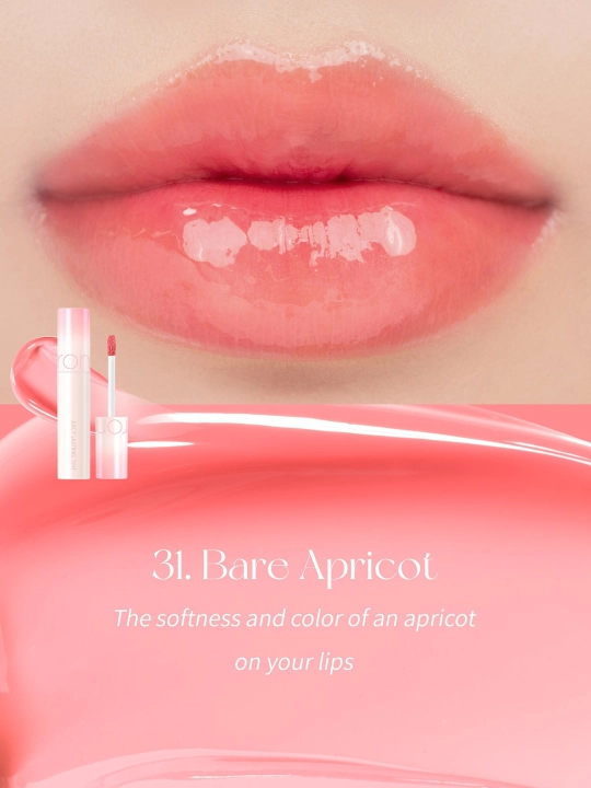 Стойкий, увлажняющий, сияющий тинт для губ Rom&nd Juicy Lasting Tint - 