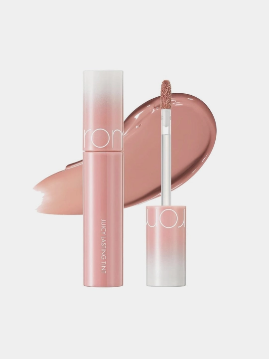Uzoq muddatli, namlovchi, yorqin lab uchun tint Rom&nd Juicy Lasting Tint