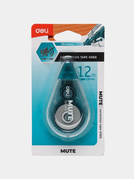 Korreksiyalovchi lenta shtrixi, DELI 5 mm x 12 m - 