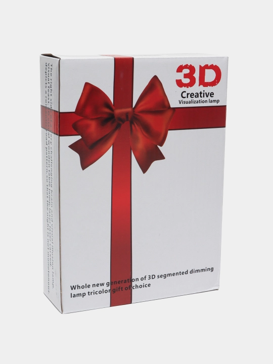 Svitilnik, 3D chiroq, tungi chiroq, sovg alar qizlar uchun