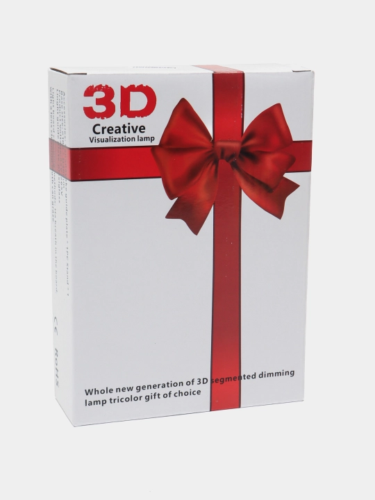 Svitilnik, 3D chiroq, tungi chiroq, sovg alar qizlar uchun