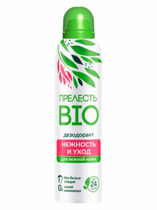 "Prelest Bio" ayollar uchun antiperspirant-dezodorant spreyi, 150 ml