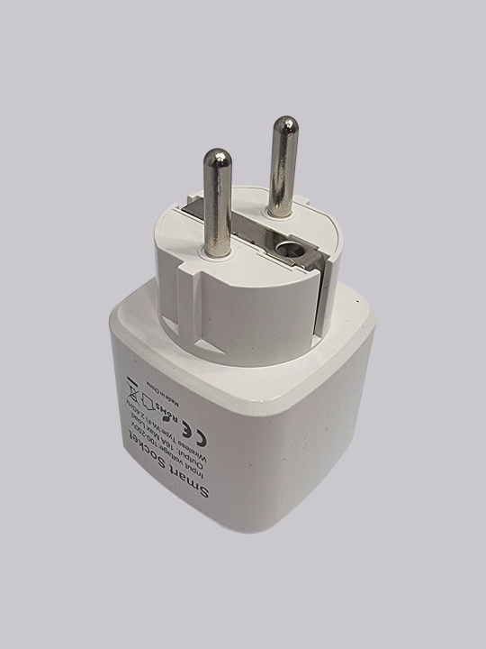 Aqlli rozetka Smart Plug WiFi SMART SOCKET, ovozli boshqaruv va taymer bilan