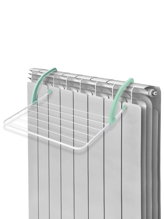 Batareya uchun kiyim quritgich Nika, radiator uchun, ixcham, yigiladigan, metall, 3 m