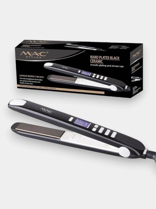 Кератиновые щипцы и выпрямитель, для профессиональной укладки волос, MAC