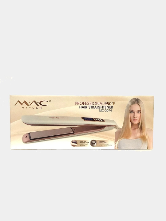 Кератиновые щипцы и выпрямитель, для профессиональной укладки волос, MAC