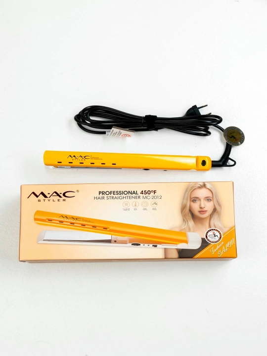 Professional soch turmagi uchun MAC, keratinli jingalak va tekislovchi