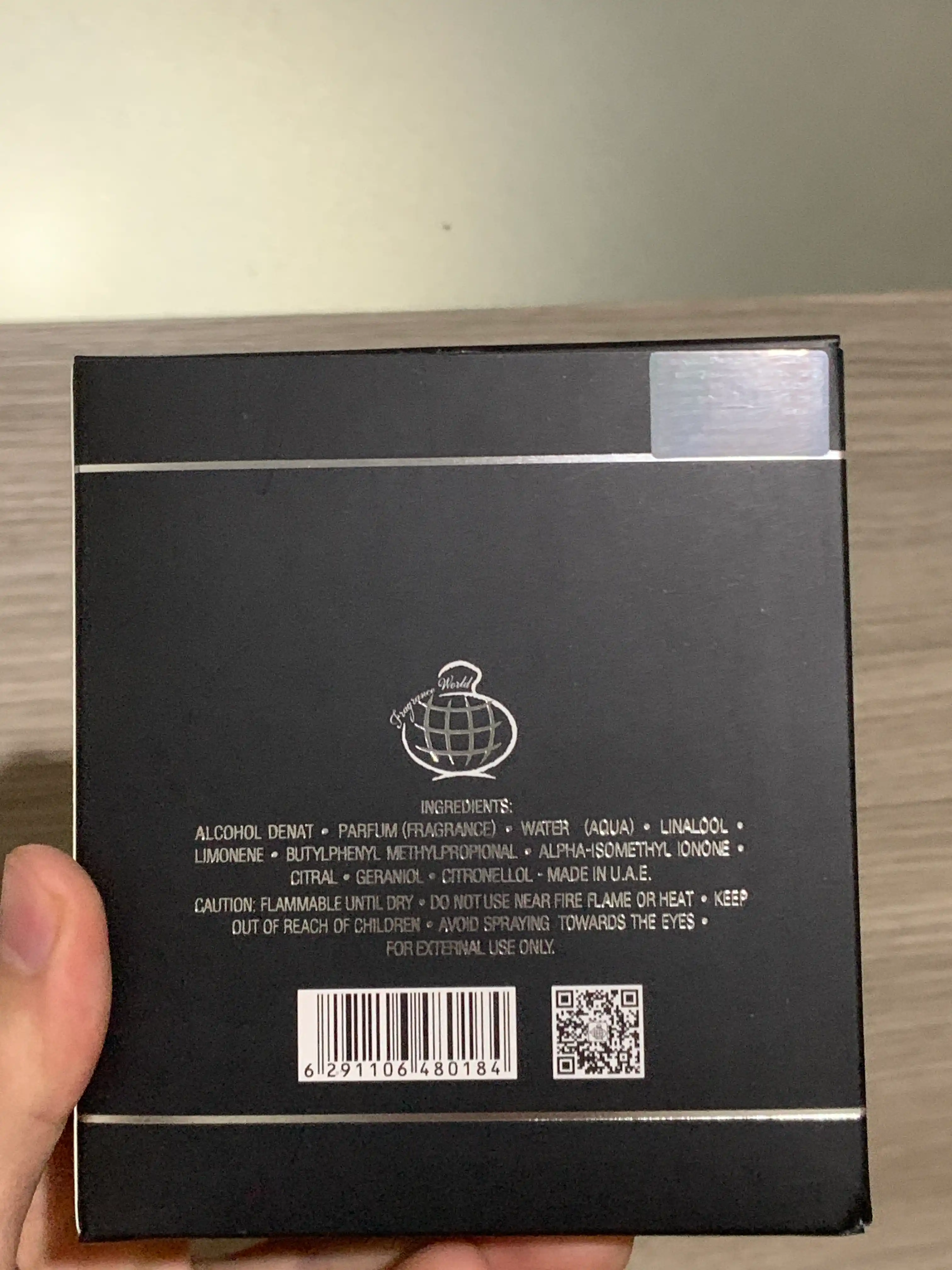Erkaklar uchun parfyum Megi Noire, 100 ml