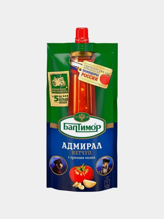 Кетчуп ''Балтимор'', Адмирал, дой-пак, 700 г - 