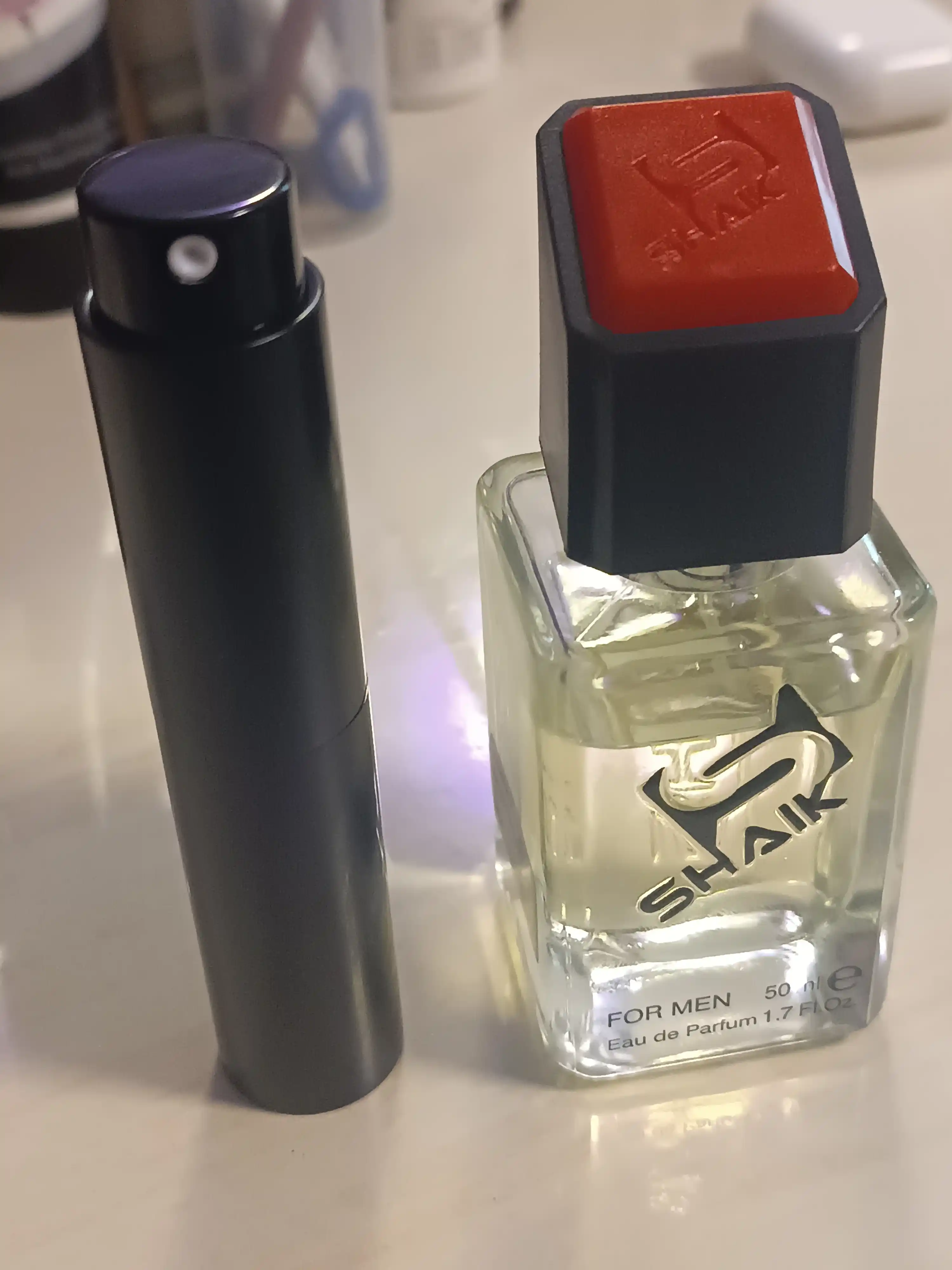 Parfyumlangan suv SHAIK 111, Lacoste L.12.12,  erkaklar uchun atir, 50 ml