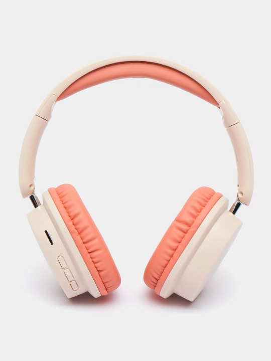 Simsiz quloqchinlar mikrofon bilan, katta to'liq o'lchamli naushniklar, Bluetooth
