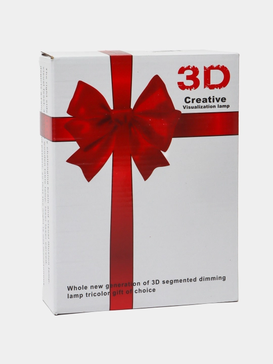 Svitilnik, 3D chiroq, tungi chiroq, sovg alar qizlar uchun