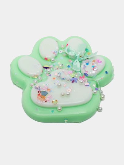 Антистресс игрушка таба, большая сквиш лапка котика XXL, кошачья лапка, мягкая — HYLAND-BIGLAPA-МЯТН