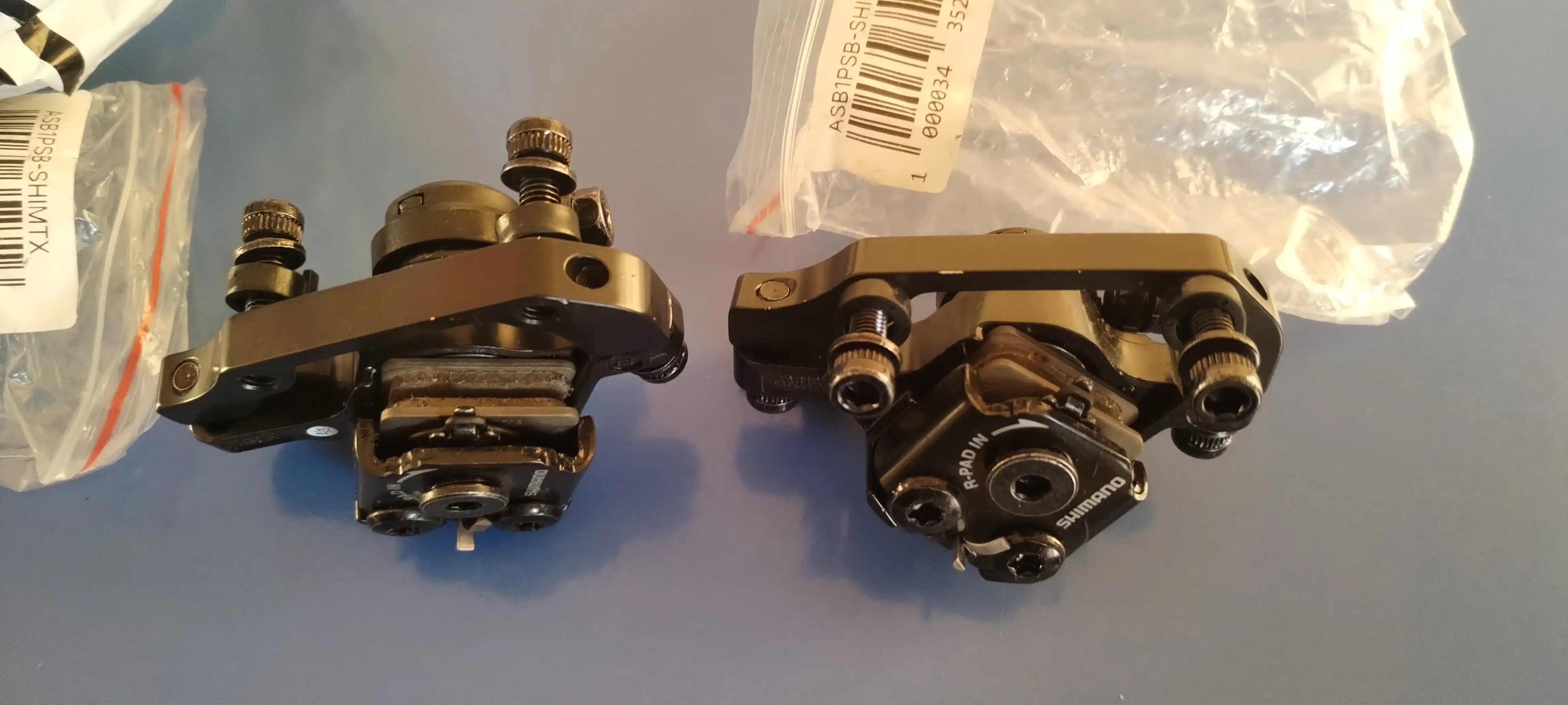 Tormoz kolipper, Shimano ТХ
